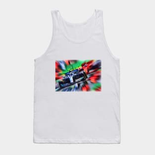 Bottas leading Vettel Tank Top